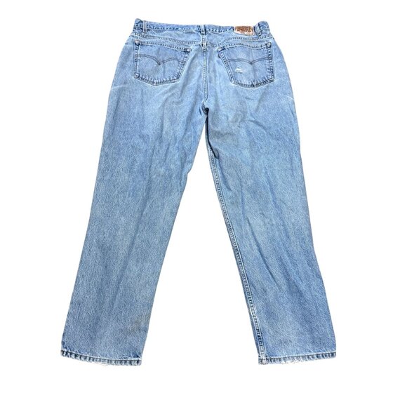 Vtg Levi's Baggy Loose Fit Jeans 42 x 32 Retired Style 545 LEVI 100% Cotton MENS - Picture 1 of 6